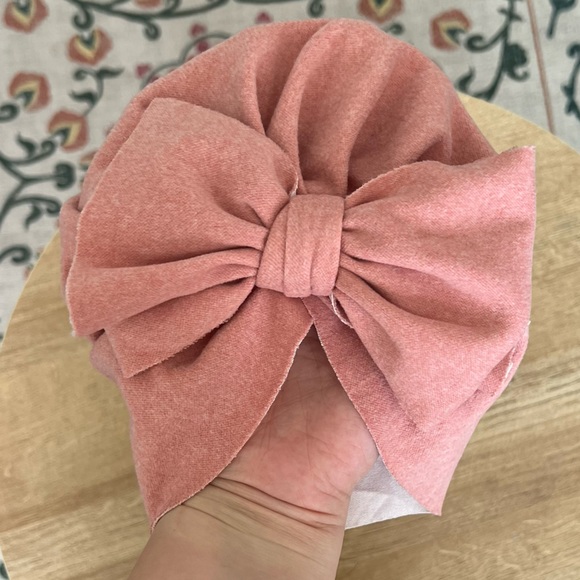 Baby Head Wrap with Bow - Picture 3 of 3